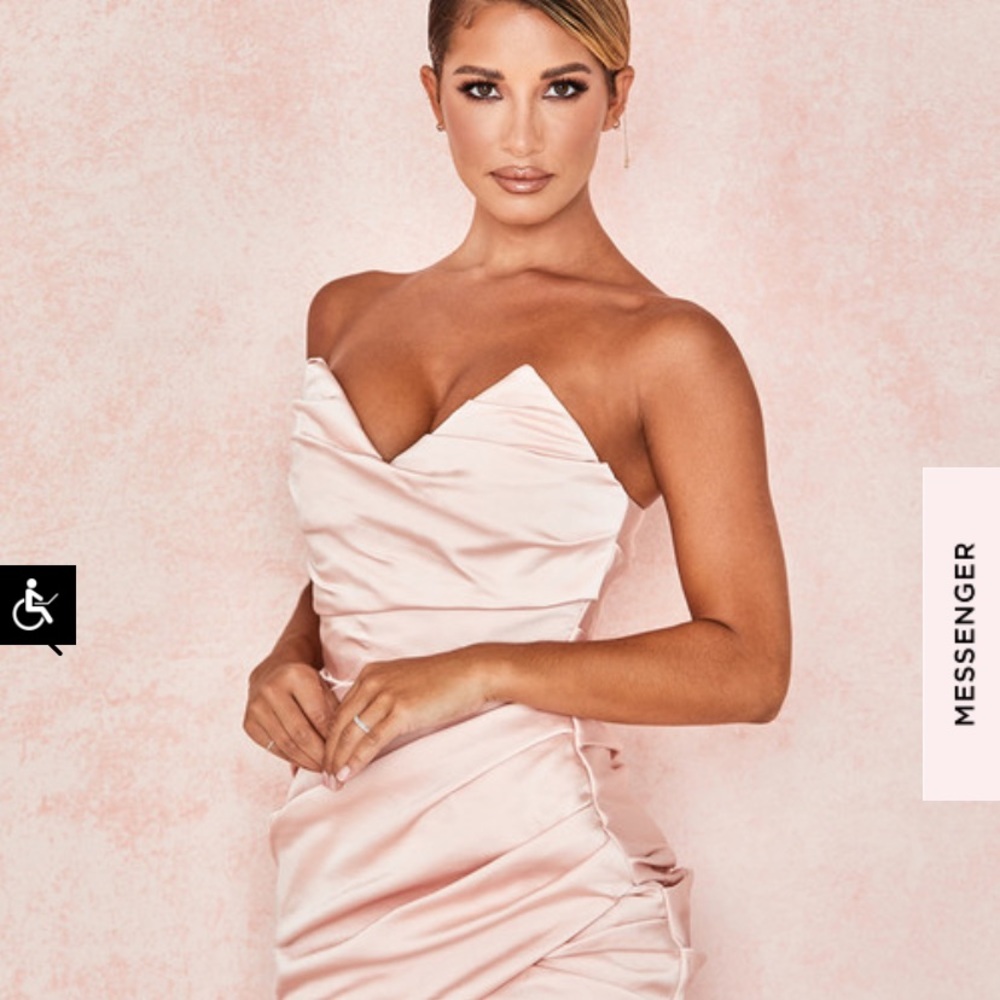 Pink house of cb dress